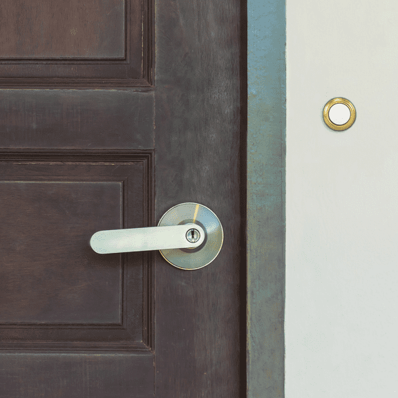 Heath Zenith Round Lighted Doorbell Push-Button - Single Pack