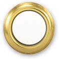 Heath Zenith SL45502 Wired Replacement Button, Gold Rim with Lighted