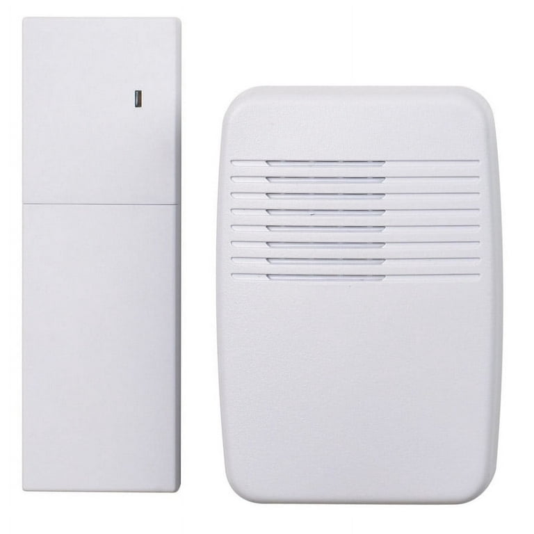 Heath Zenith White Plastic Wireless Door Chime Extender Heath Zenith White Plastic Wireless Door Chime Extender