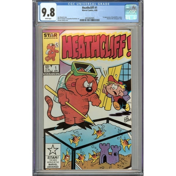 Heathcliff #1 - CGC 9.8 Comic Book