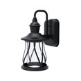 thumbnail image 1 of Heathco HZ-4010-BK 150° Motion Detection Range Black Caladium Wall Mount Lantern, 1 of 2