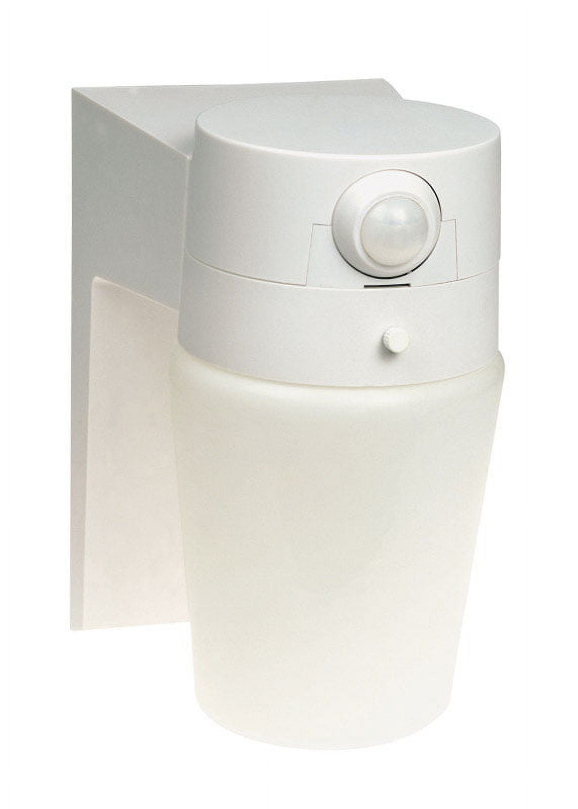 Heathco HZ-5610-WH 1 Bulb 60 Watt White Incandescent Entry Light