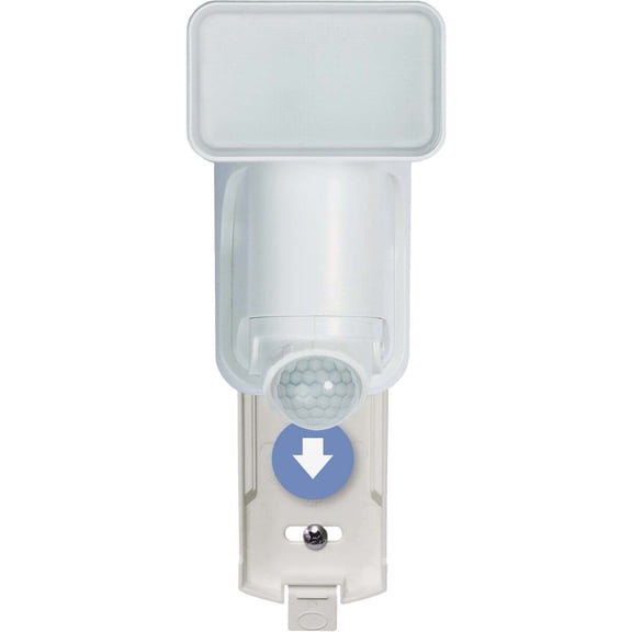 Heathco HZ-7162-WH 300 Lumen White Solar LED Motion Activated Security Light