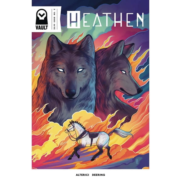 Heathen (Vault) #2 (2nd) VF ; Vault Comic Book