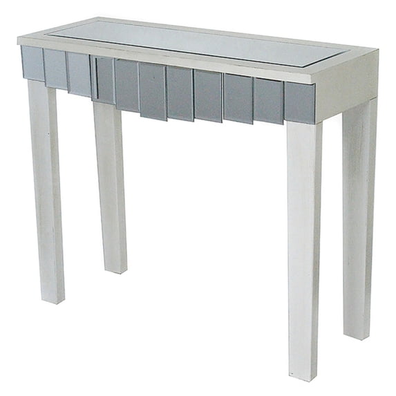 Heather Ann Creations Catherine Writing Desk with Accent Mirrors