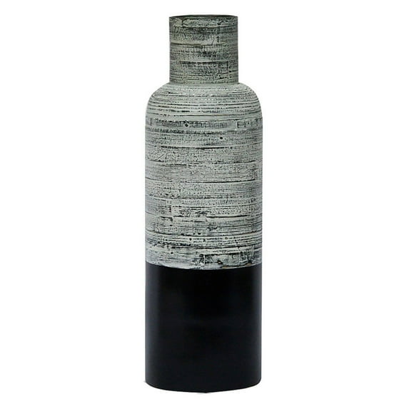 Heather Ann Creations Raya Spun Bamboo Bottle Vase