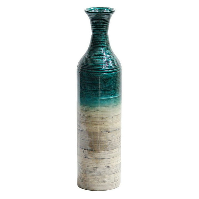 Heather Ann Creations Talia Spun Bamboo Bottle Vase