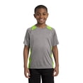 thumbnail image 1 of Sport Tek Youth Breathable Colorblock Contender T-Shirt, 1 of 1
