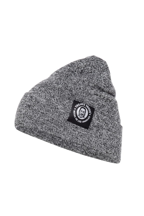 Heather Grey Cuffed Beanie (Trejo's Tacos)