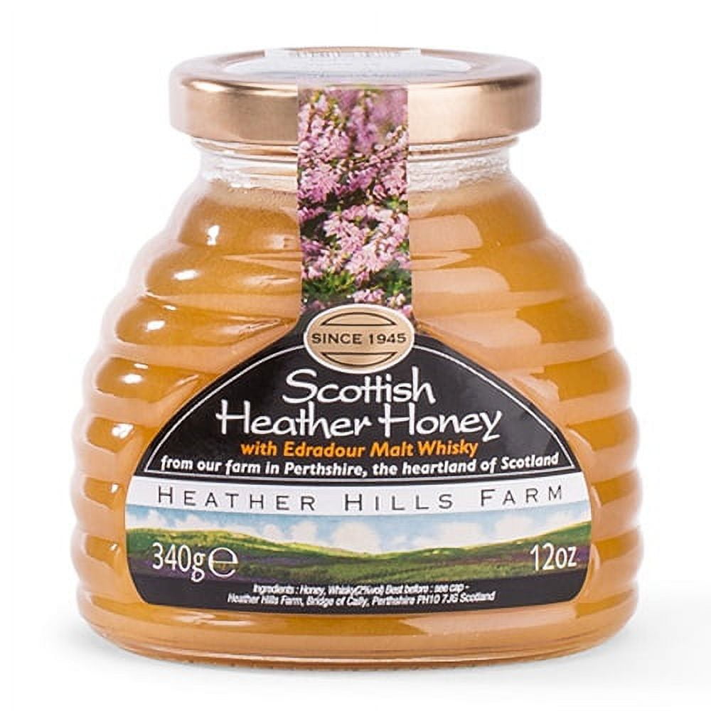 Heather Hills Scottish Heather Honey W/ Whisky 12Oz