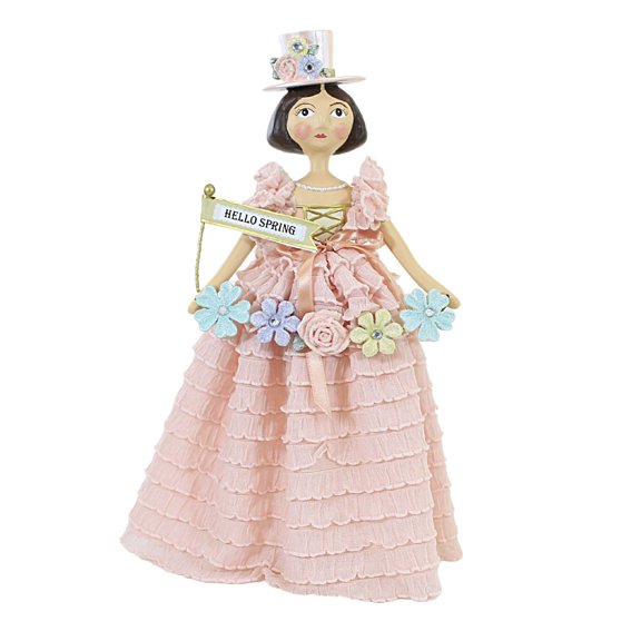 Heather Myers 11.00In Lily Rose, Polyresin, Spring Flowers 55511