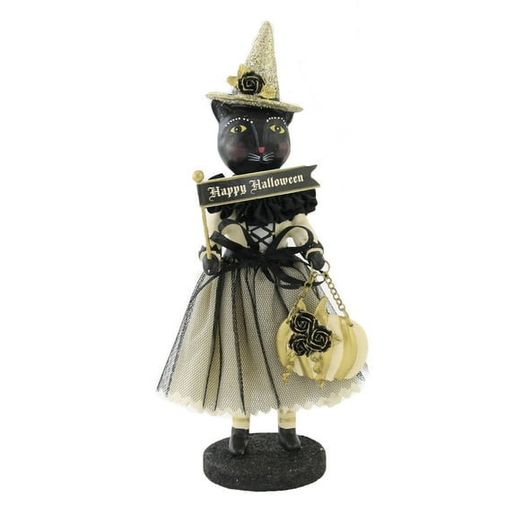 Heather Myers Matilda Polyresin Halloween Black Cat 55478