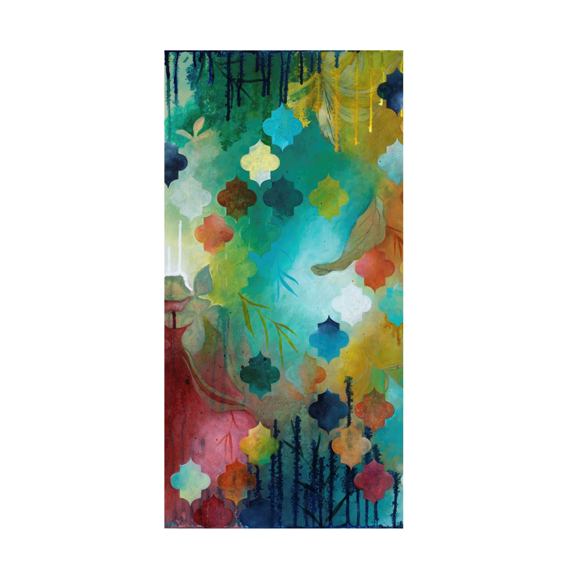 Heather Robinson 'Exoticism I' Canvas Art