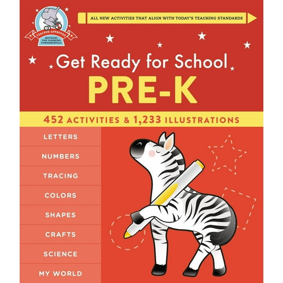 GET READY FOR SCHOOL PRE K (Hard Cover) REVISED