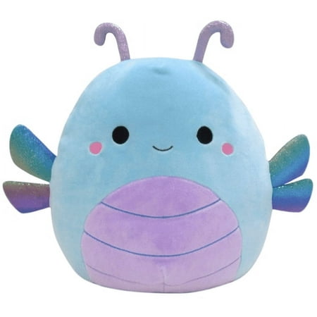 Heather the Dragonfly teal Squishmallow 8"