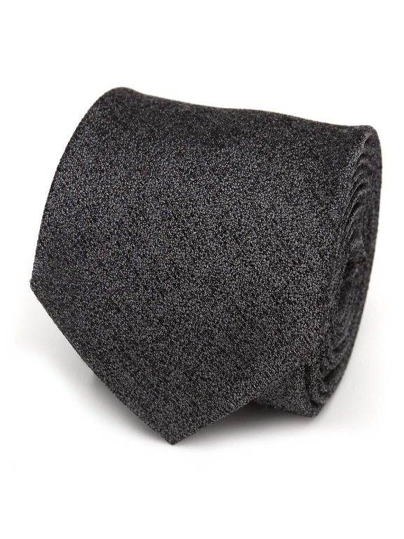 Heathered Gray Wool Men's Tie