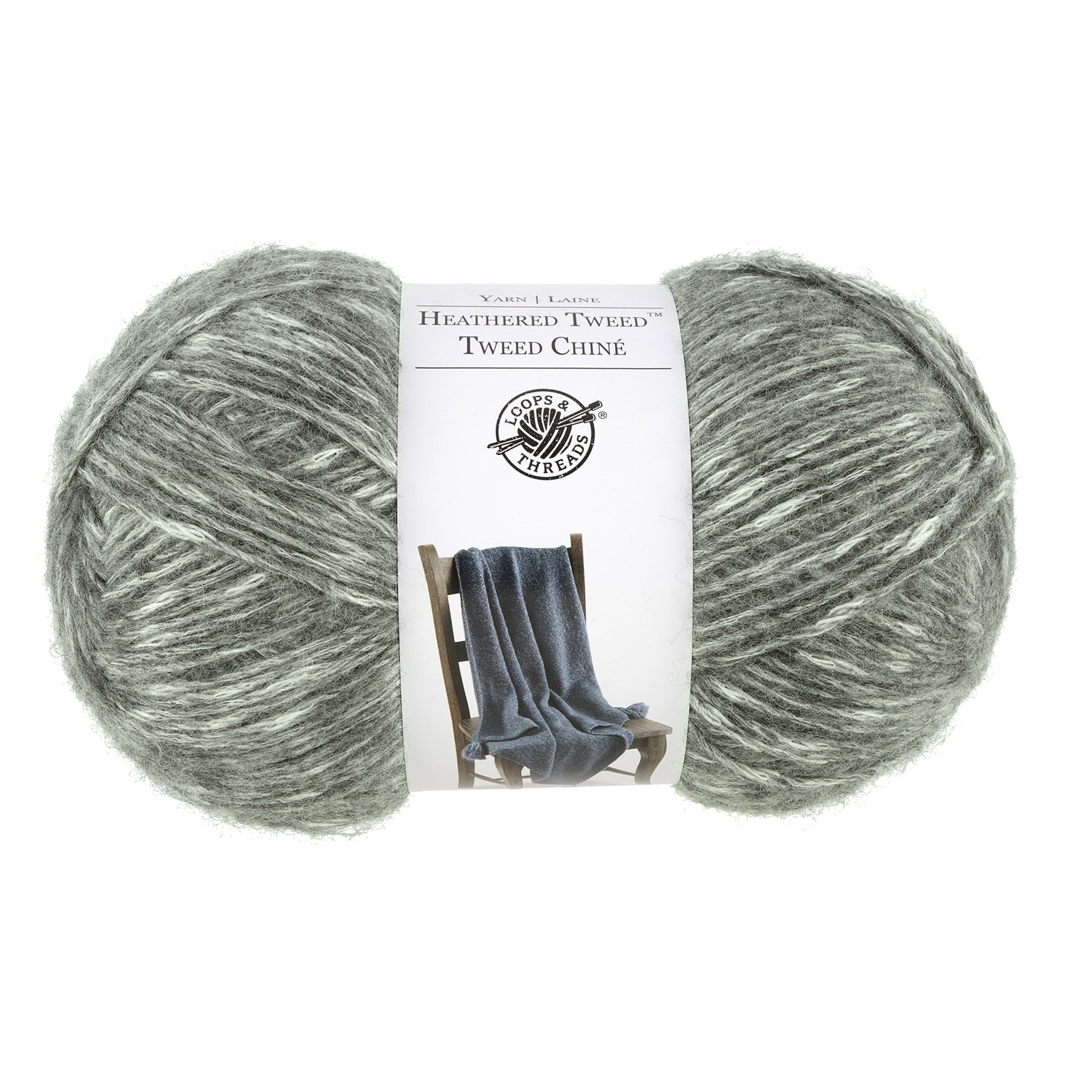 Y.A.R.N ニットハット y.a.r.n Heathered-Tweed-Yarn-by-Loops-