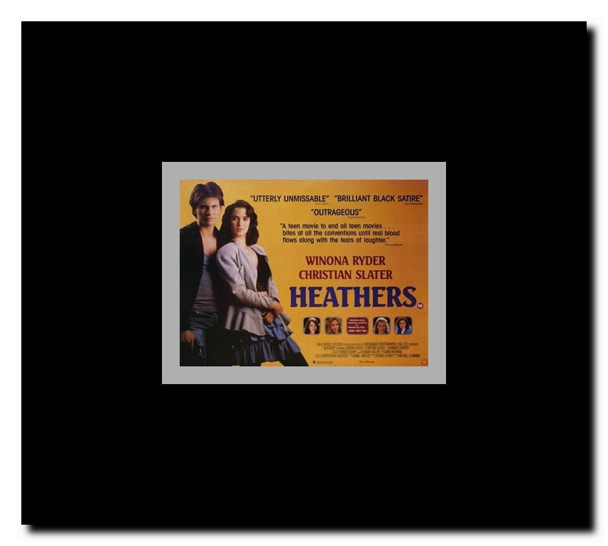 Heathers Framed Movie Poster