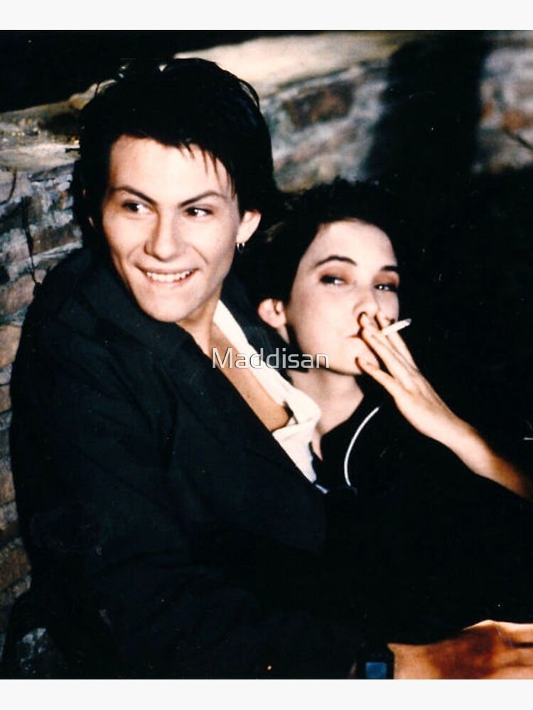 Heathers Winona Ryder and Christian Slater Fashion Art Decor Frame