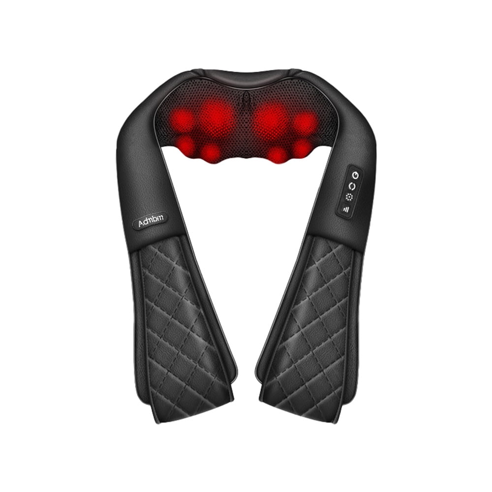 U-Shaped Shiatsu Neck, Shoulders & Back Massager with Heat