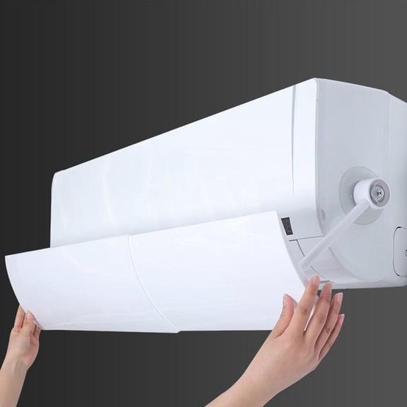 Heating & Air Vent Deflector for Home Sidewall, Ceiling, Floor Registers Adjust Between 23-42 Universal 1Pc