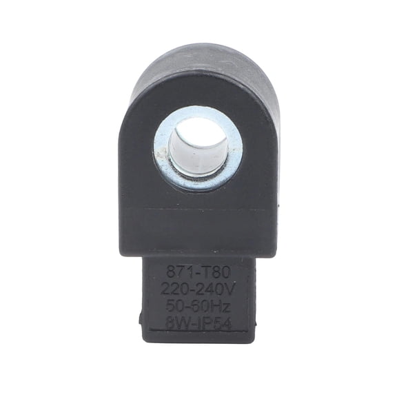 Heating Boiler Solenoid Coil 220-240V 50-60Hz 8/9W IP54 Dust Protected Splash Resistant ABS Oil Pump Component For Suntec Fuel Valve 3713798 For Reliable Home Heating