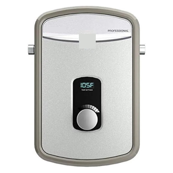 Heating Chamber Residential Tankless Water Heater, GRAY, Instant Tankless Electric Hot Water ,Safety Protections