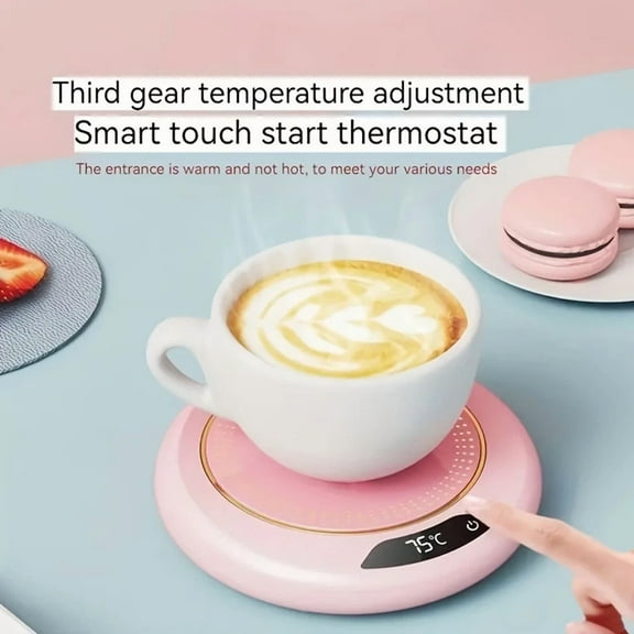 Heating Coaster Warmer Smart Electric Milk Coffee Tea Mug Cup Heater Mat Pad Usb