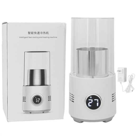 Heating Cooling Cup, Constant Temperature Screen Display Portable Heating Cooling Cup For Travel For Car For Office