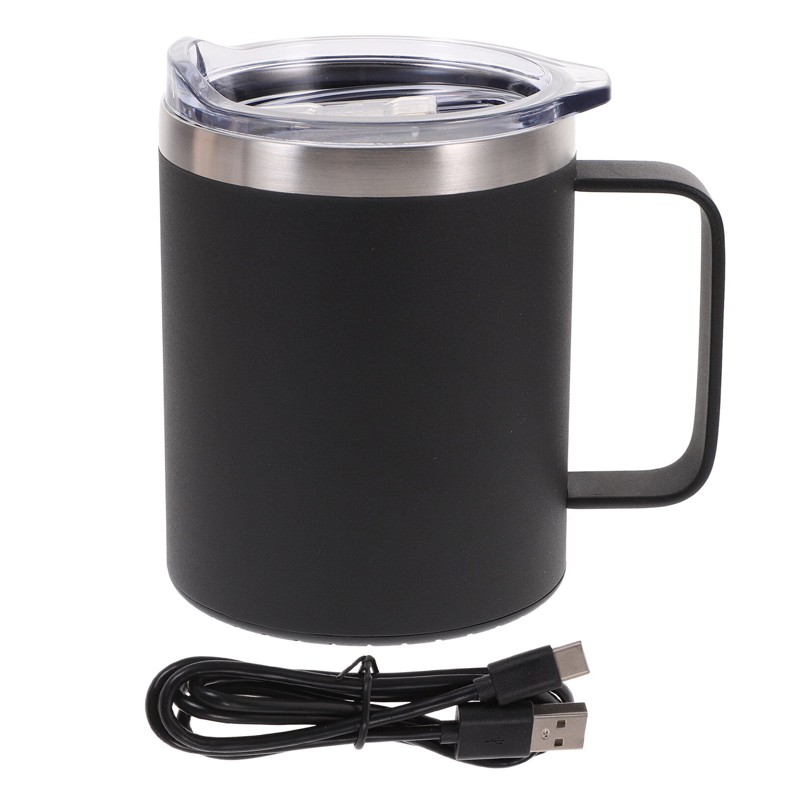 ONAPARTER Heating Cup Electric Coffee Mugs Heated 55 鈩?Stainless Steel ...