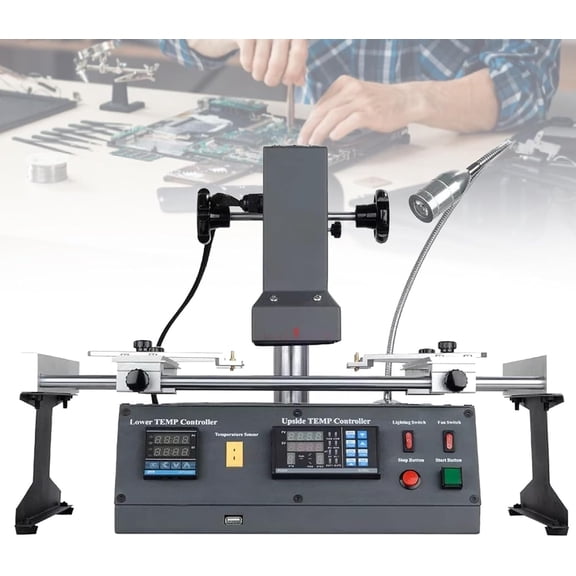Heating Desoldering Station, Infrared Board Rework Station, Welding Soldering Station With Temperature Control, Reflow Reballing Machine 220V