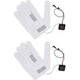 thumbnail image 1 of Heating Gloves Heating Pad Heating Pad Five Finger Gloves Heating Pad Three Speed Thermostat White, 1 of 4