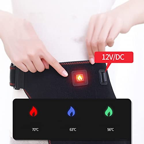 Heating Hip Brace,ANGGREK Heating Hip Wrap Brace 3 Vibration Modes