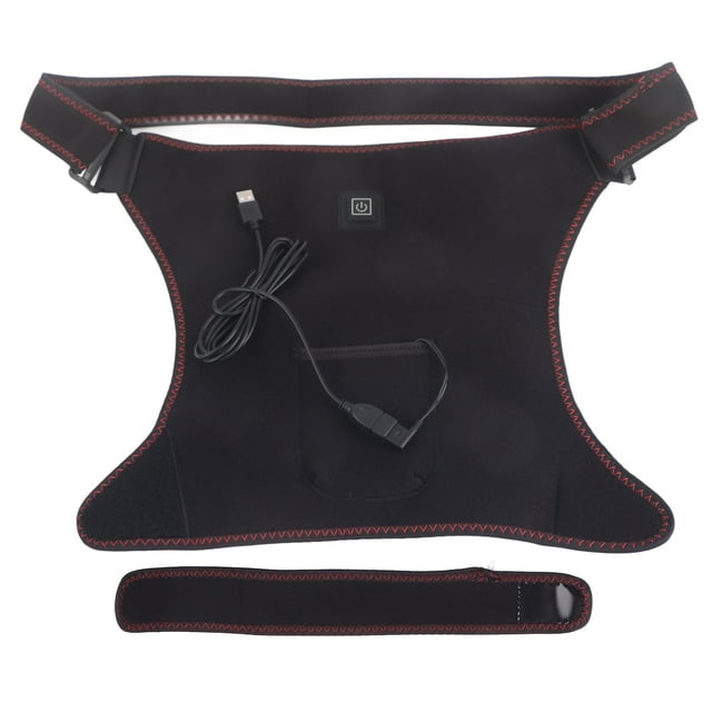 Heating Hip Brace, Far Infrared Ergonomic Thigh Heating Pad Hot