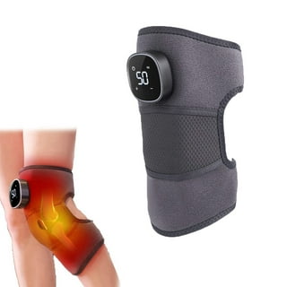 Moyic Heated Knee Massager, Smart Knee Massager Infrared Heat and Vibration Knee Pain Relief for Swelling Stiff Joints, Stretched Ligament and Muscles