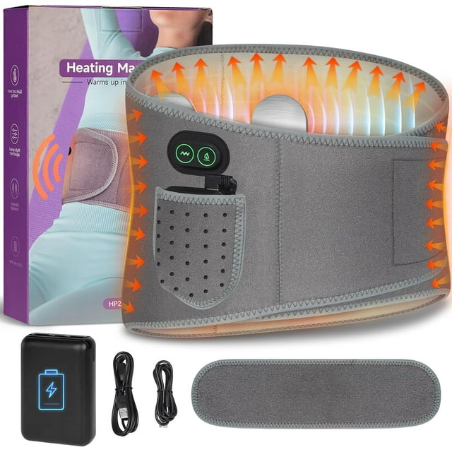 Heating Pad for Back,60” Large Heating Pad for Back Pain Relief with 3