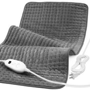 Heating Pad for Back Fatigue Relief, 33" X 17" XXX-Large Heating Pads for Cramps,Electric Heating Pad XL with 6 Fast Heating Settings,Moist Dry Heat Options,Auto-Off,Machine Washable