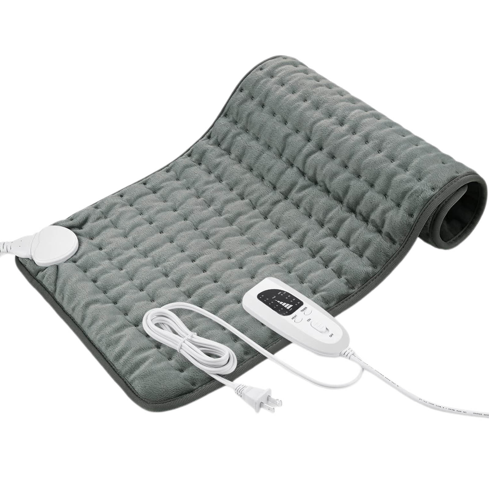 Heating Pad for Back Pain Relief & Cramps, Auto Shut Off&6 Temperature