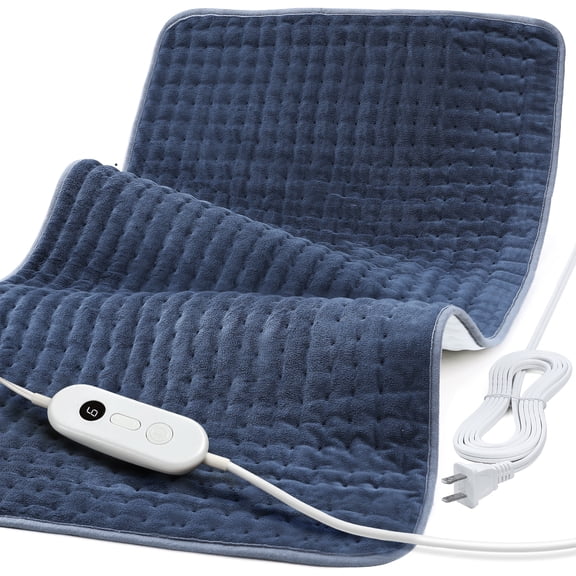 Heating Pad for Back Relief, Sable 33" X 17" XXX-Large Heating Pads for Cramps,Electric Heating Pad Xl with 6 Fast Heating Settings,Moist Dry Heat Options,Auto-Off,Machine Washable