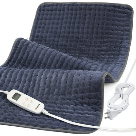 Heating Pad for Back Relief, Sable XXX-Large 33''×17'' Extra Large Electric Heating Pads for Cramps Neck and Shoulders,Moist & Dry Heat Therapy,2H Auto Off, 6 Temperature Settings, Machine Washable