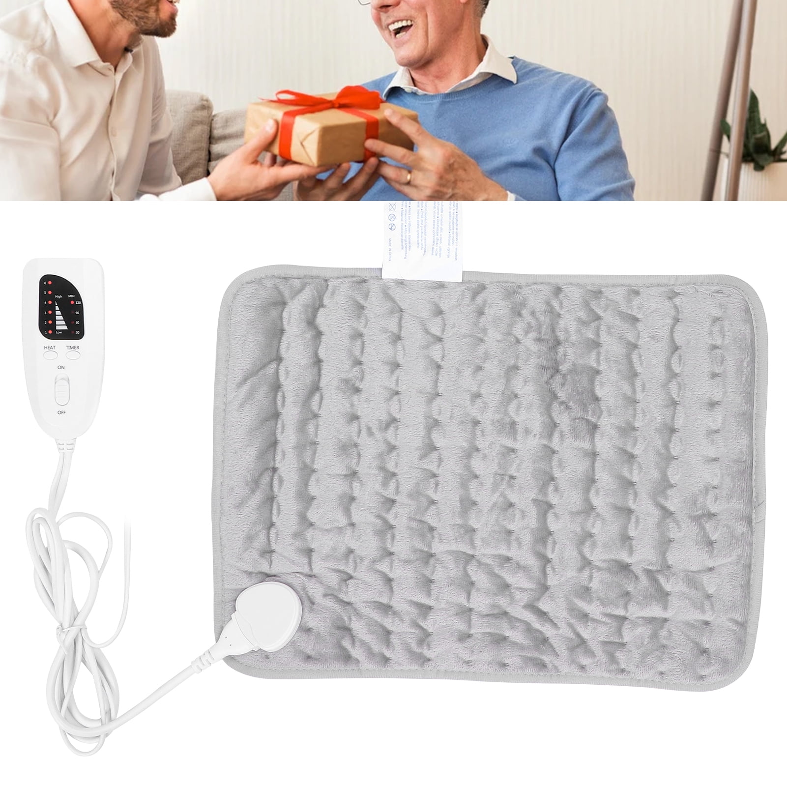 Heating Pad, Electric Heat Pad For Back Pain And Cramps Relief, Fast Heating Technology, Machine