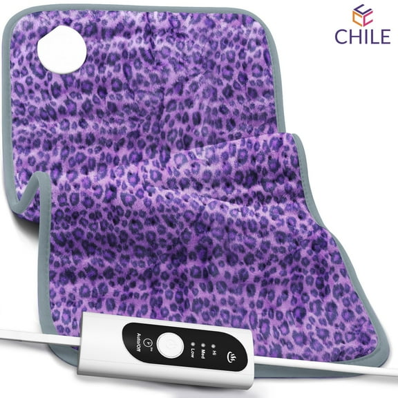 Heating Pad,Electric Heating Pads for Back,Neck,Abdomen,Moist Heating Pad for Shoulder,Knee,Arms,Legs,Dry/Moist Heat & Auto Shut Off,Birthday Gifts for Men and Women,Light Gray,24x12 Inch