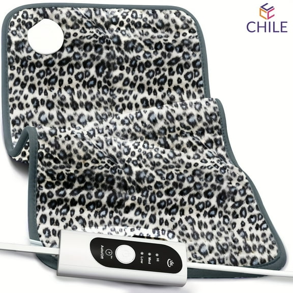 Heating Pad,Electric Heating Pads for Back,Neck,Abdomen,Moist Heating Pad for Shoulder,Knee,Arms,Legs,Dry/Moist Heat & Auto Shut Off,Birthday Gifts for Men and Women,Light Gray,24x12 Inch