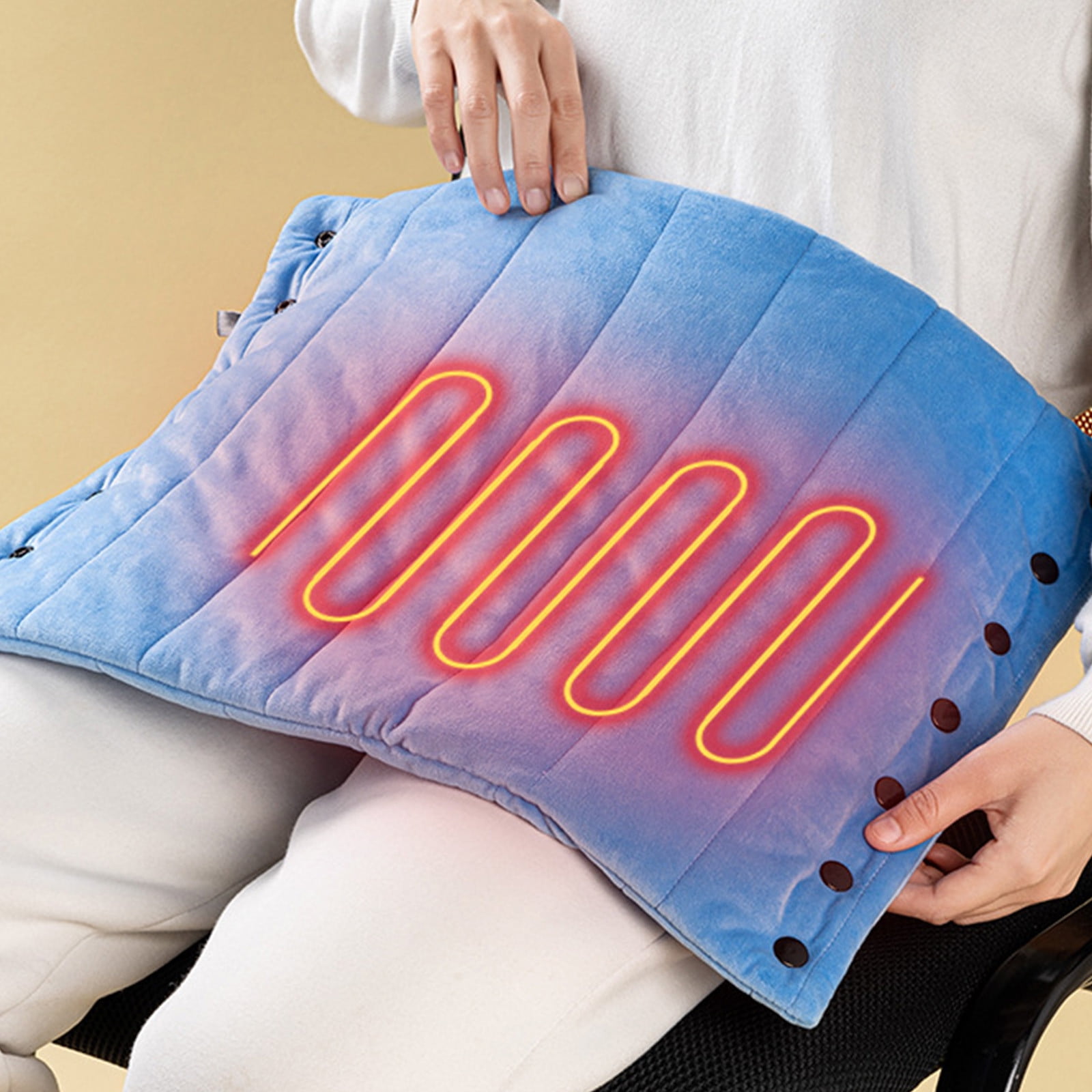 Heating Pad & Foot Warmer, 3 Temperature Settings Double Breasted