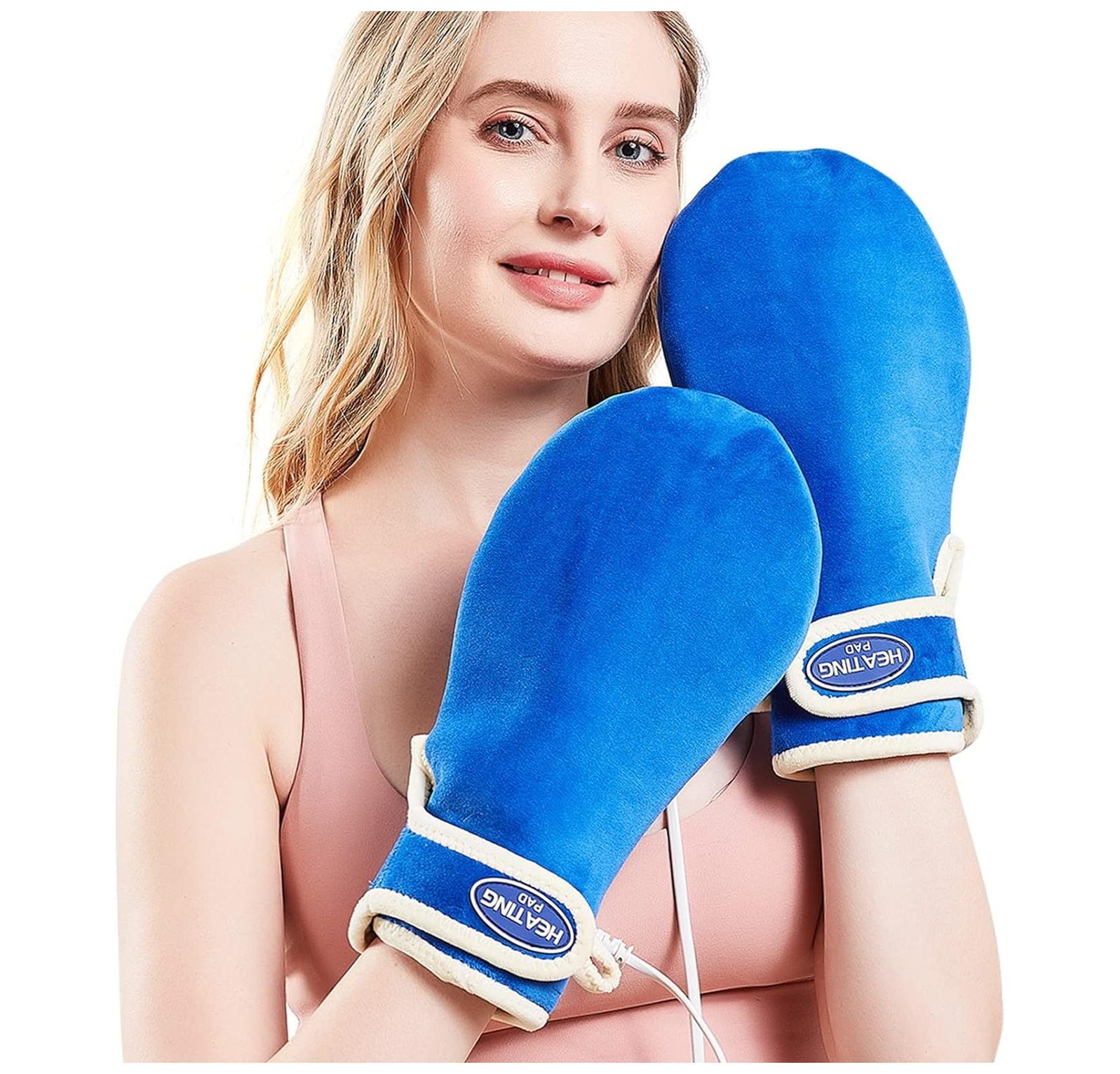 Heating Pad for Hands&Wrist, 2 PCS Healthy Hands Heated Mittens for