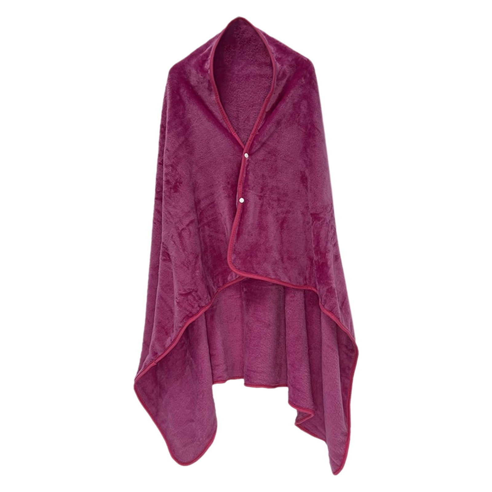Heating Pad Heated Blanket Flannel Shawl Blanket Multi Functional Travel Blanket Throw Pillow Purpose Nap Blanket Embroidered Foldable Cape 100×150Cm
