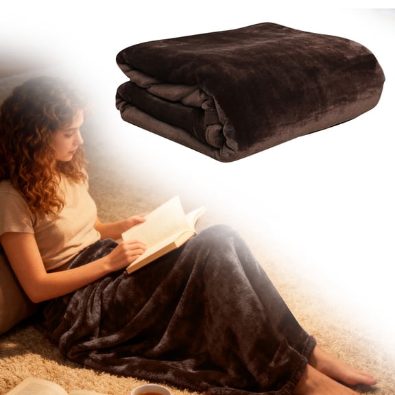 Heating Pad Heated Blanket Thickened Sitting Blanket Meditation Blanket Meditation Shawl Coral Fleece Flannel Blanket Conditioned Blanket Blanket
