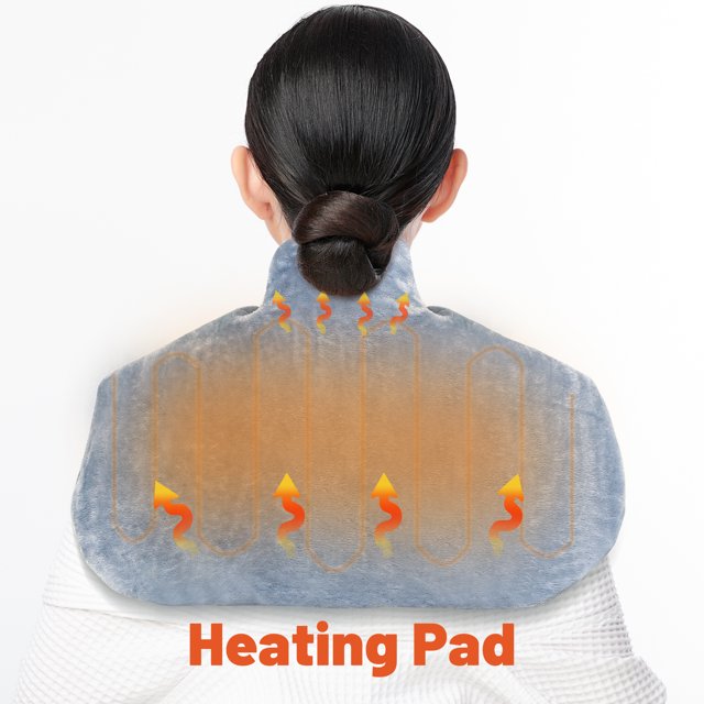 Heating Pad for Neck and Shoulders, Electric Heating Pads for Pain