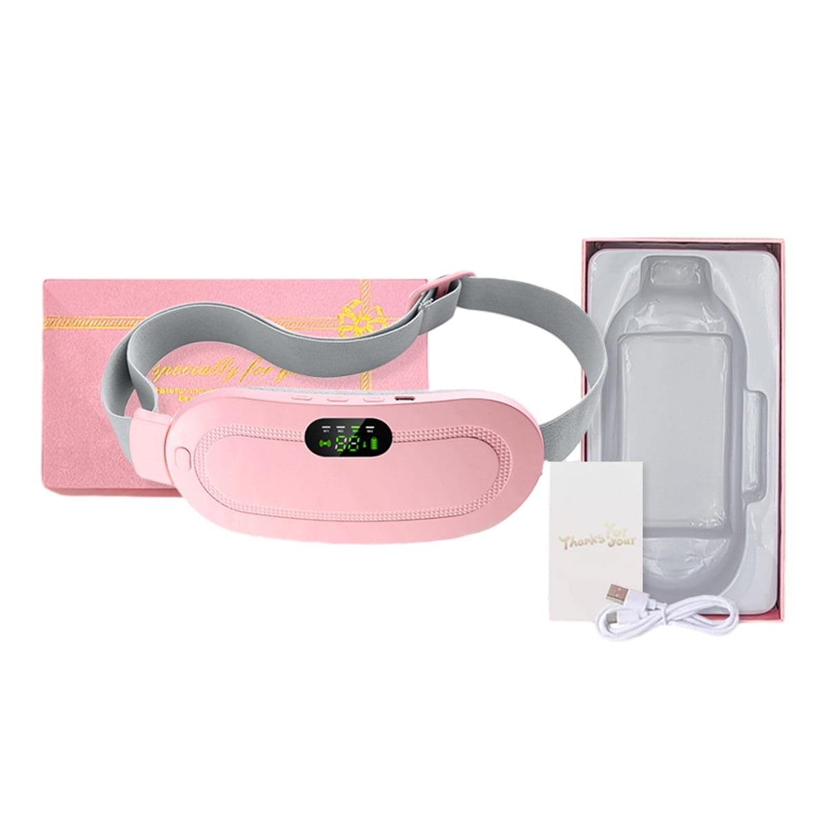 Heating Pad, Portable Cordless Menstrual Heating Pad 3s Fast Heating