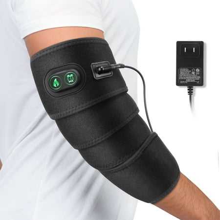 Heating Pad Wrap for Multiple Body Areas,Wearable Heating Wrap for Elbow Arm Wrist Ankle Leg Knee ,Wrap Around Heating Pad with 78" Long Charge Cord, 4 Heating Modes,3 Time Setting(Black) price history and forecast - MS.DEAR D10225002US